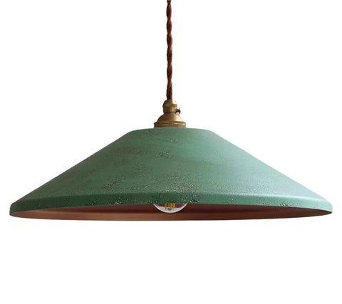 Pendant Light with Industrial Iron Shade