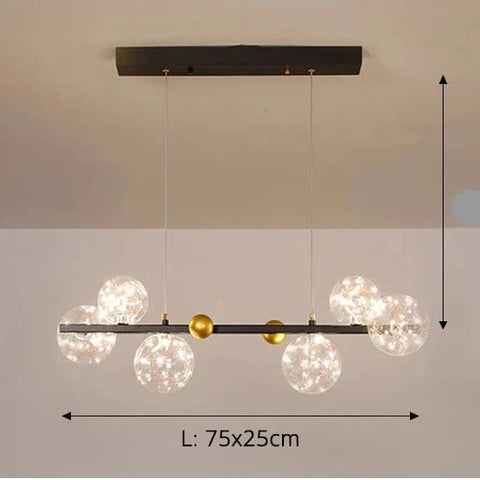 Multi-Head Pendant Light with Color Options