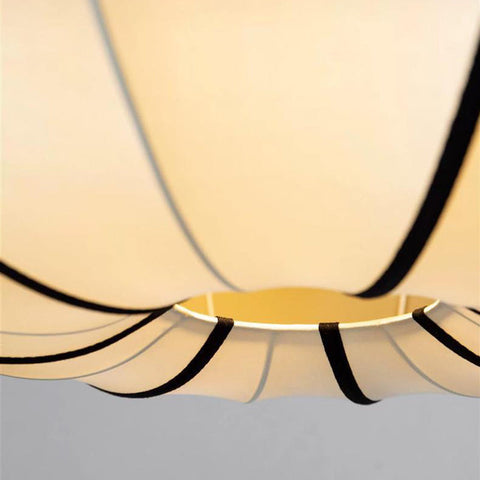 Pendant Light with Silk Veil Shade
