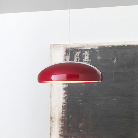 Pendant Light with Italian-Style Metal Shade