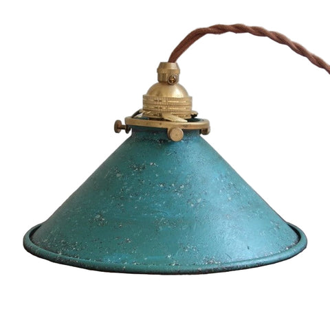 Pendant Light with Industrial Iron Shade