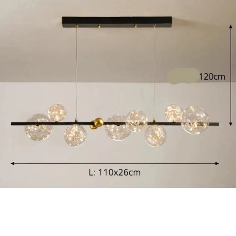 Multi-Head Pendant Light with Color Options