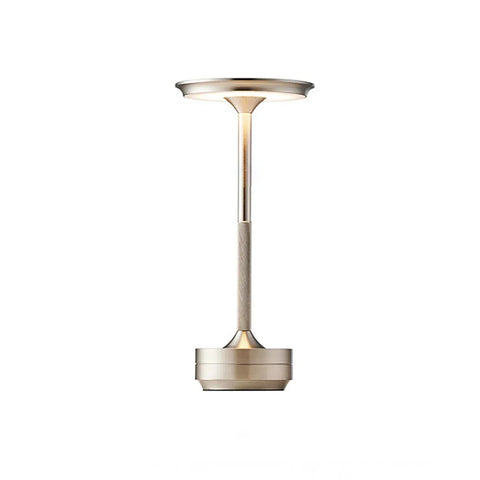 Cordless Rechargeable LED Table Lamp with Touch Dimming and Three Light Modes