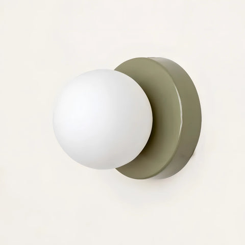Scandinavian Glass Globe Wall Light for Modern Ambient Lighting