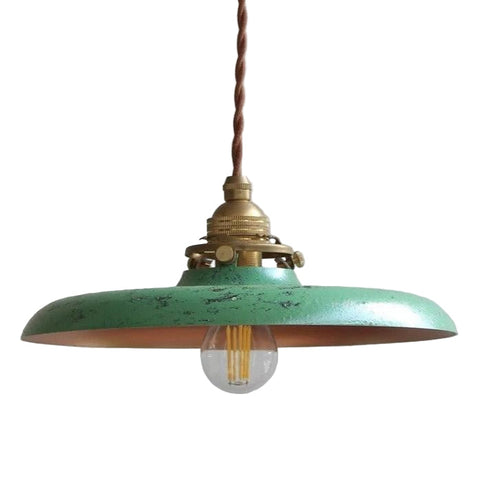 Pendant Light with Industrial Iron Shade