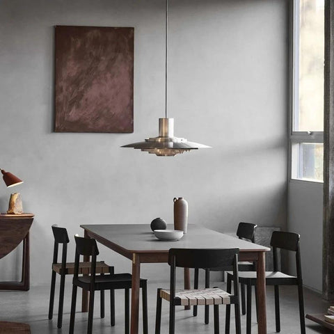 Metallic UFO Pendant Light for Kitchen Island — product view