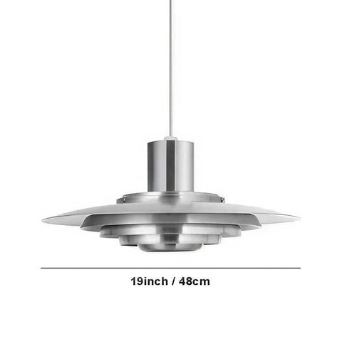 Metallic UFO Pendant Light for Kitchen Island — product view