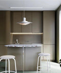 Metallic UFO Pendant Light for Kitchen Island — product view