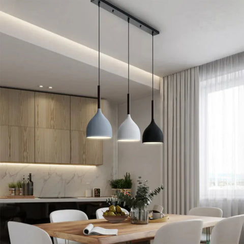 Scandinavian Resin Pendant Light