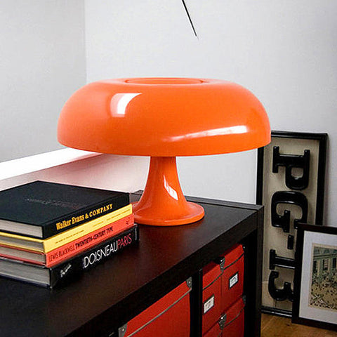 Scandinavian Mushroom Table Lamp for Bedside and Living Room Lighting