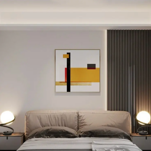 Spiral Glass Table Lamp with Metal Frame and Modern Decorative Lighting