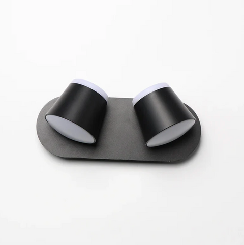 Wall Spotlight with Cylindrical Heads and LED Light Options