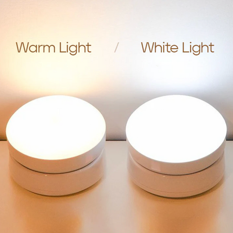 Motion Sensor Wall Light with Rotating Magnetic LED Head