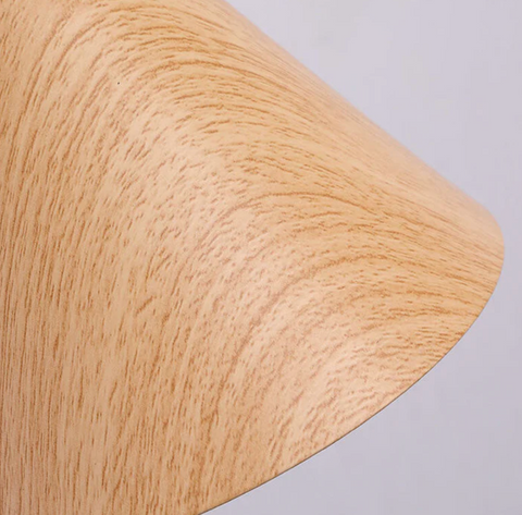 Adjustable Wood Wall Sconce for Focused Bedside and Reading Lighting
