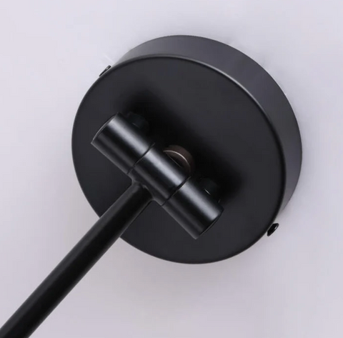 Adjustable Wood Wall Sconce for Focused Bedside and Reading Lighting