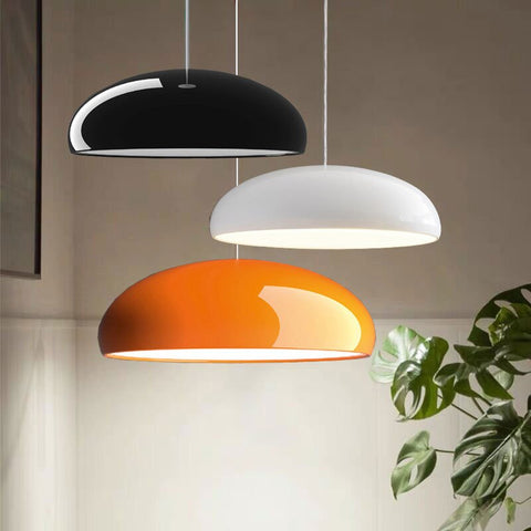 Pendant Light with Italian-Style Metal Shade