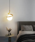 Spiral LED Pendant Light