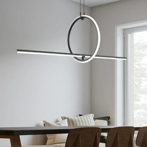 Geometric LED Pendant Light