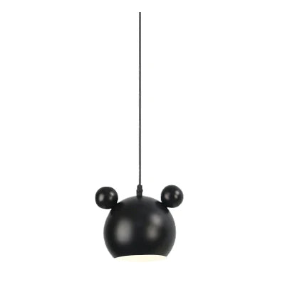 Mickey Pendant Light with Mouse-ear Pendant Silhouette