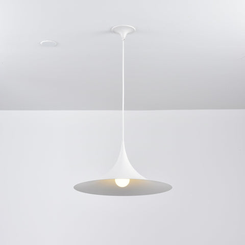 Sculptural Metal Pendant Light for Dining Room and Kitchen Lighting