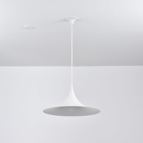 Sculptural Metal Pendant Light for Dining Room and Kitchen Lighting