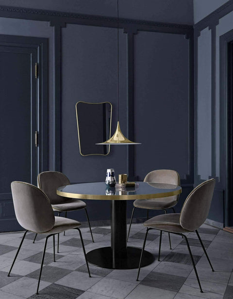 Sculptural Metal Pendant Light for Dining Room and Kitchen Lighting