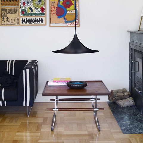 Sculptural Metal Pendant Light for Dining Room and Kitchen Lighting
