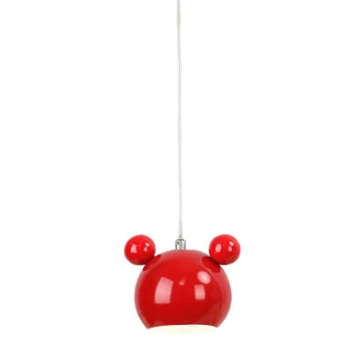 Mickey Pendant Light with Mouse-ear Pendant Silhouette