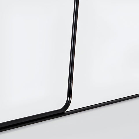 Pendant Light with Linear Aluminum Bar and Warm LED Glow