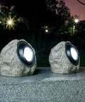 Adjustable Solar Rock Light for Garden and Pathway Accent — product view