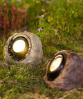 Adjustable Solar Rock Light for Garden and Pathway Accent — product view