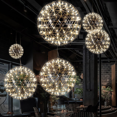 Modern LED Globe Pendant Light for Dining Rooms, Foyers, and Entryways