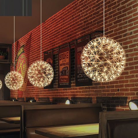 Modern LED Globe Pendant Light for Dining Rooms, Foyers, and Entryways
