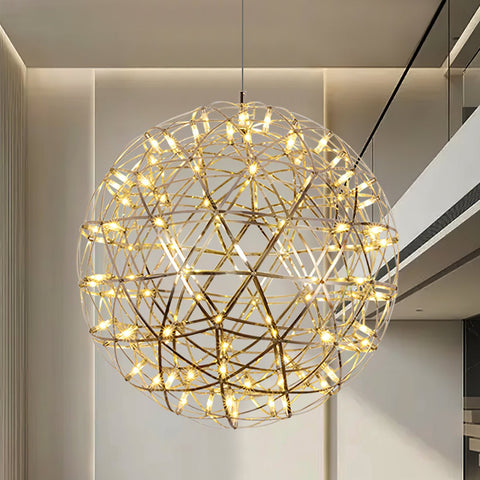 Modern LED Globe Pendant Light for Dining Rooms, Foyers, and Entryways