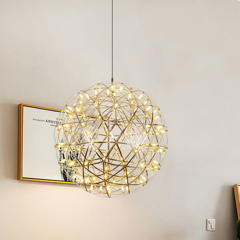 Modern LED Globe Pendant Light for Dining Rooms, Foyers, and Entryways