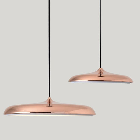 Nordic Disc LED Pendant Light for Kitchens, Bedrooms, and Dining Rooms