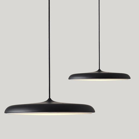 Nordic Disc LED Pendant Light for Kitchens, Bedrooms, and Dining Rooms
