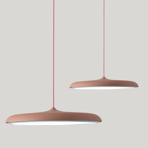 Nordic Disc LED Pendant Light for Kitchens, Bedrooms, and Dining Rooms