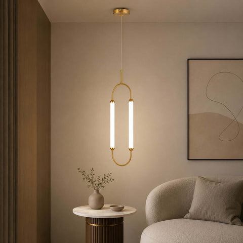 Modern Oval LED Pendant Chandelier