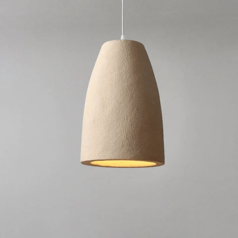 Terracotta Pendant Lighting Handcrafted Warm LED Hanging Lights