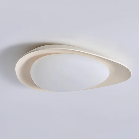 Pebble-Shaped Flush Mount Ceiling Light for Bedroom and Dining Room