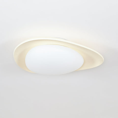 Pebble-Shaped Flush Mount Ceiling Light for Bedroom and Dining Room