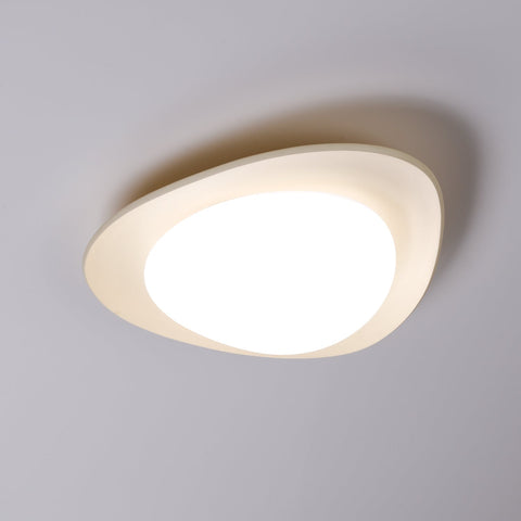 Pebble-Shaped Flush Mount Ceiling Light for Bedroom and Dining Room
