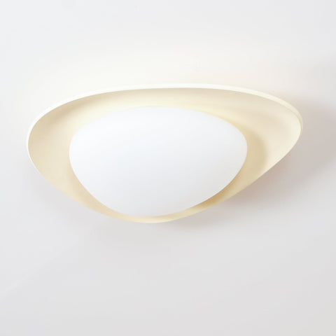 Pebble-Shaped Flush Mount Ceiling Light for Bedroom and Dining Room
