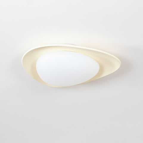 Pebble-Shaped Flush Mount Ceiling Light for Bedroom and Dining Room