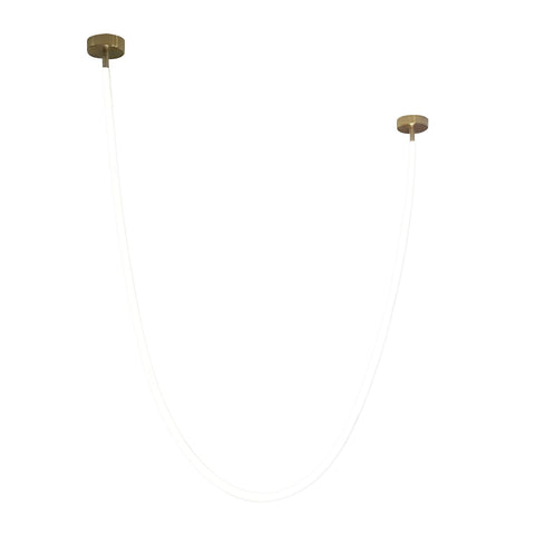 Flexible Curved LED Pendant Light for Commercial and Large Interiors