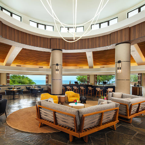 Flexible Curved LED Pendant Light for Commercial and Large Interiors