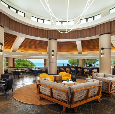 Flexible Curved LED Pendant Light for Commercial and Large Interiors