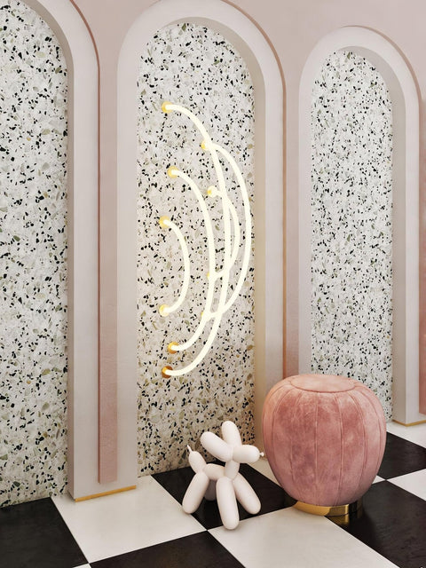 Flexible Curved LED Pendant Light for Commercial and Large Interiors