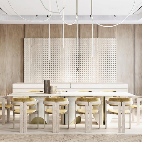 Flexible Curved LED Pendant Light for Commercial and Large Interiors